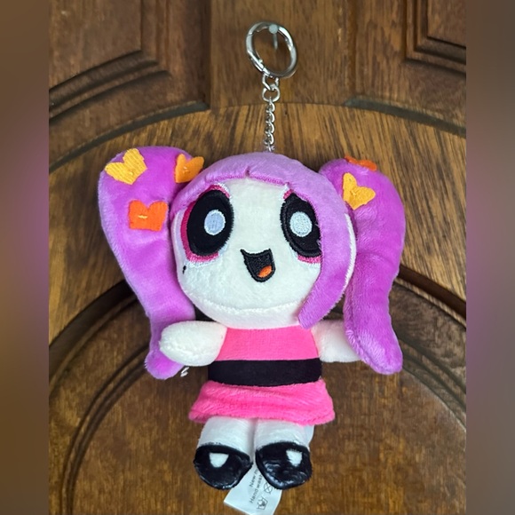 NewJeans x PowerPuff Girls Line Friends-Hanni Plush Keychain Dangler 5” - Picture 3 of 7